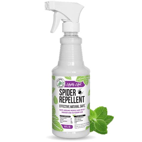 Mighty Mint Natural Spider Repellent And Killer Essential Peppermint