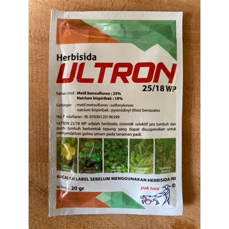 Jual Herbisida Ultron Wp Gram Shopee Indonesia