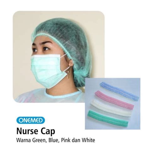 Jual NURSE CAP ONEMED ISI 100 PCS NURSE CUP ONEMED HAIR NET