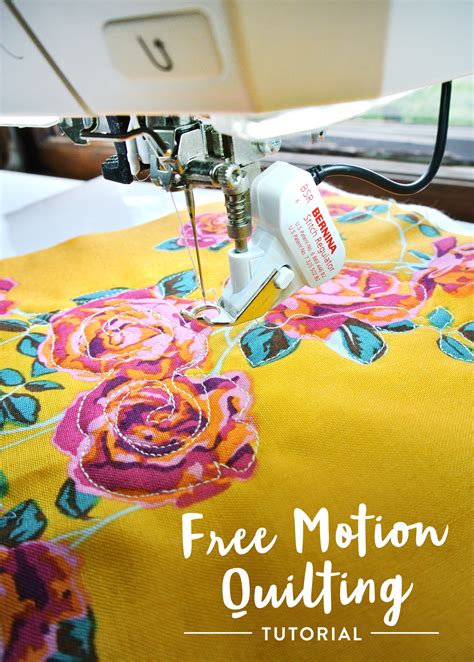 Free Motion Quilting Tutorial For Beginners Suzy Quilts