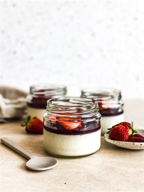 Vanilla Yoghurt Panna Cotta Liv Kaplan Healthy Recipes