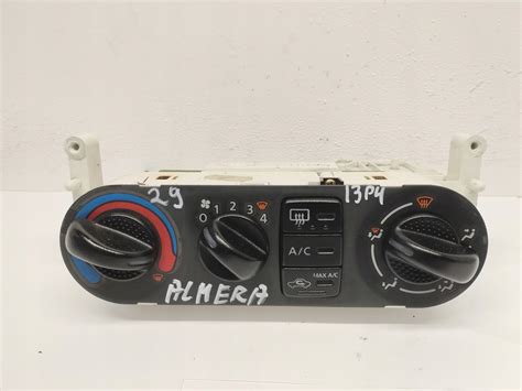 Panel Sterowania Nawiewu Klimatyzacji Nissan Almer NISSAN 10529840981