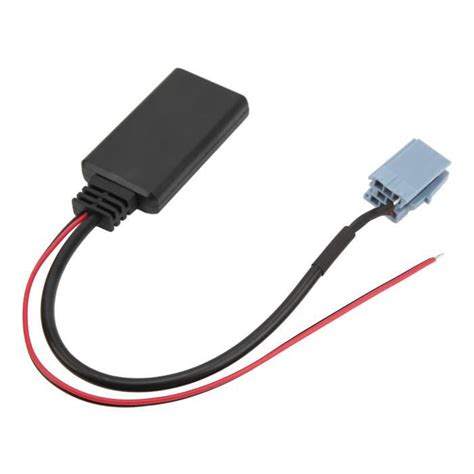 Yua Adaptateur Bluetooth Aux In Remplacement Du C Ble Audio Sans Fil