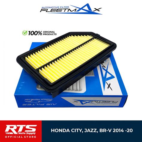 Fleetmax Air Filter For Honda City Jazz Br V 2014 2020 Fas8868 Shopee Philippines