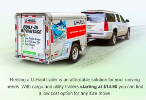 uhaul-trailer-specifications | Rent A Cargo Trailer