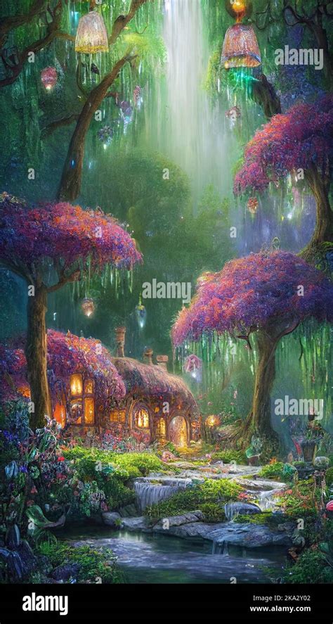 Enchanted Forest Illustration Hi Res Stock Photography And Images Alamy