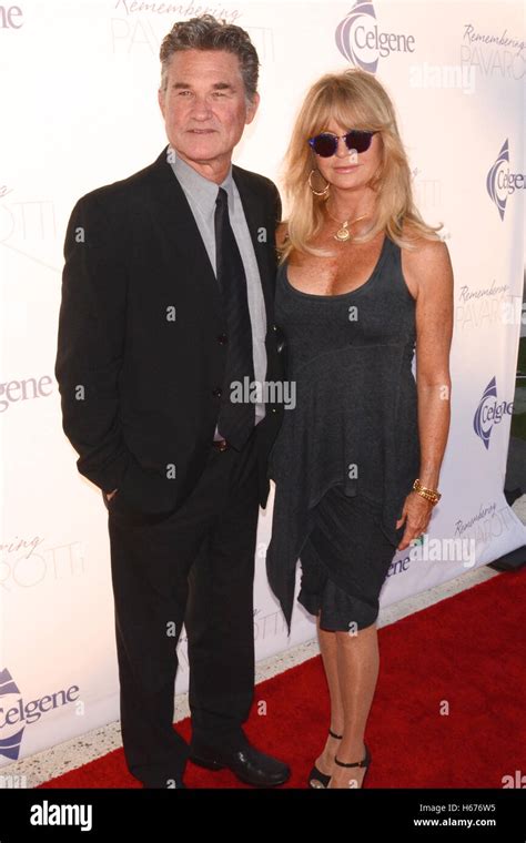 Kurt Russell and Goldie Hawn attends The Salk Institute Benefit Concert ...