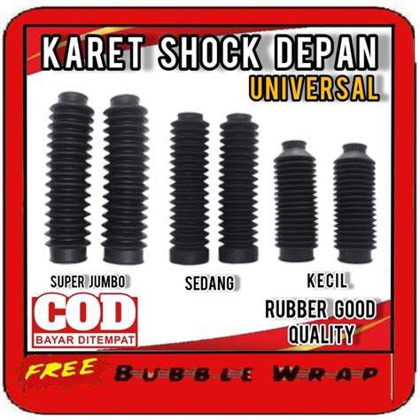 Karet Shock Depan Jumbo Universal Motor Bebek Matic Sport Trail Beat