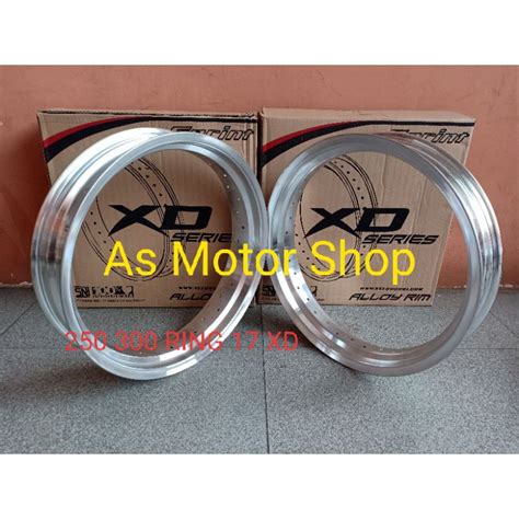 Velg Set Merek Rossi Sprint Xd Full Chrome Ukuran 250 300 Ring 17