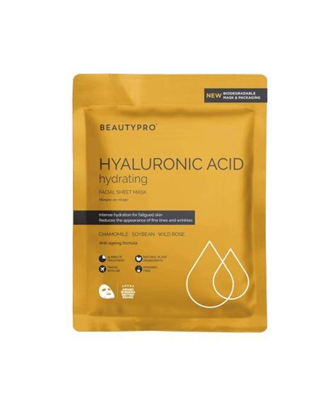 Hyaluronic Acid Hydrating Sheet Mask Beauty Ro