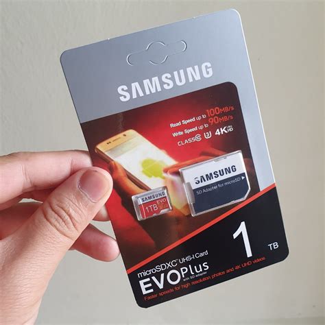 Samsung 1 TB SD card, Mobile Phones & Gadgets, Mobile & Gadget Accessories, Memory & SD Cards on ...