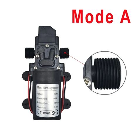 jual dcv psi lmin high pressure diaphragm water pump black micro