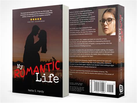 Free Psd 6x9 Romantic Life Book Cover Design