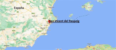 ¿dónde Está San Vicent Del Raspeig Mapa San Vicent Del Raspeig