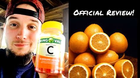 Spring Valley Vitamin C Gummies Review Youtube