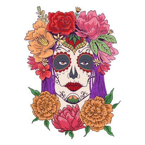 La Calavera Png Designs For T Shirt And Merch