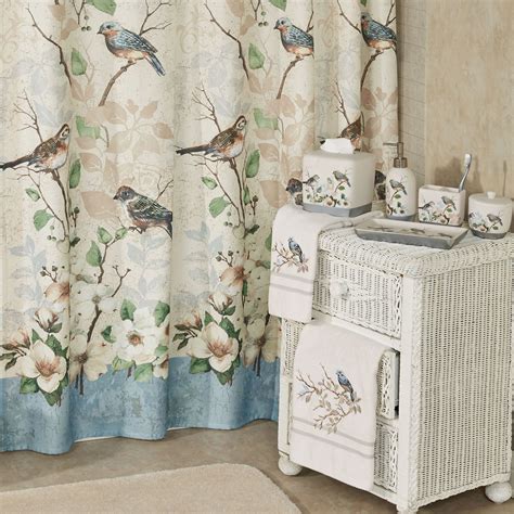 Love Nest Birds Shower Curtain