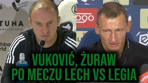 Aleksandar Vuković Dariusz Żuraw po meczu Lech vs Legia 4MensTV CDA