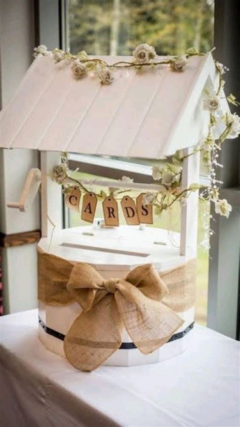 Wishing Well Diy Wedding Post Box Wishing Well Wedding Wedding Post Box