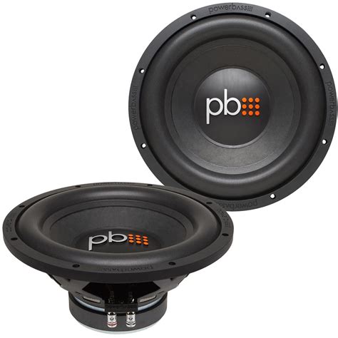 Powerbass • Powerbass S 12t 12 300w Rms S Serie Einzel Subwoofer Mit 4