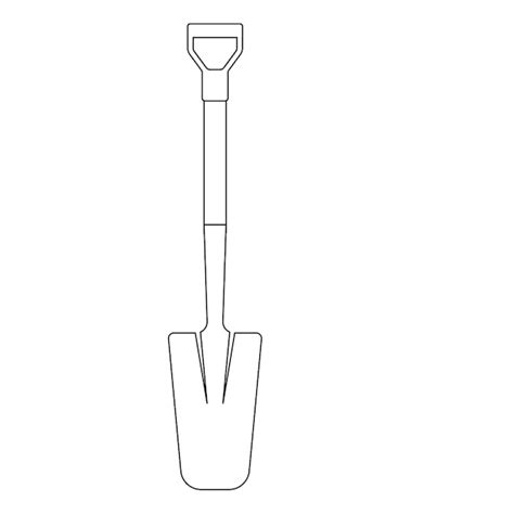 Premium Vector Shovel Icon Vector Illustration Design