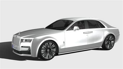 Rolls Royce Ghost 2021 Buy Royalty Free 3d Model By Squir3d F417013 Sketchfab Store