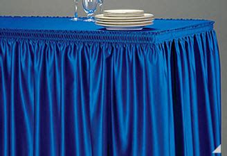 Table Skirting is available in different styles