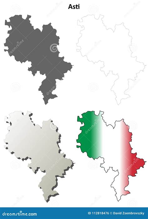 Large Detailed Map Of Asti Map Of Italy Regions Map Italy Map | Sexiz Pix