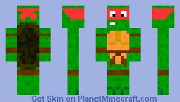 Ninja Turtle Minecraft Skin