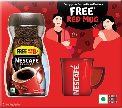 Nescafe Classic Instant Coffee Powder Great Start To Your Morning