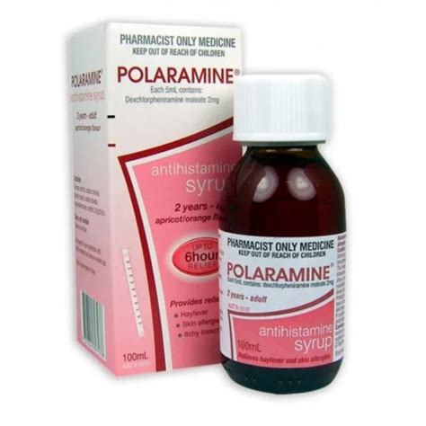 Polaramine Expectorant Generic Chlorpheniramine Prescriptiongiant