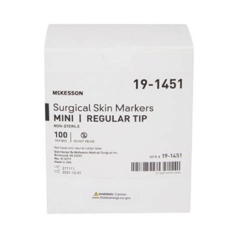 Mckesson Surgical Skin Marker Nonsterile Regular Tip