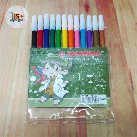 Jual Spidol Snowman Kecil Warna Pw A Shopee Indonesia