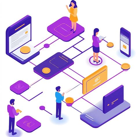 Flowchart Showing User Interactions And Decision Points For A Digital