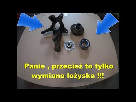 Wymiana łożyska w kole i problem YouTube