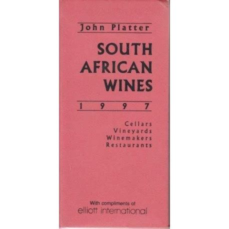 Platter John John Platter S South African Wine Guide 1997