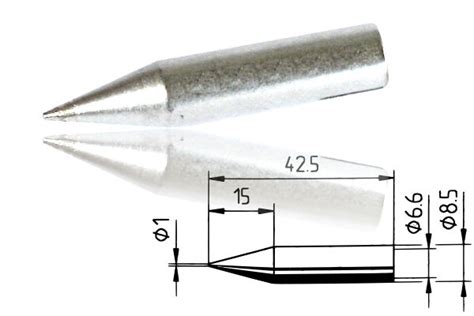 Ersa Shop ERSADUR LF Lötspitze bleistiftspitz 1 0 mm ø