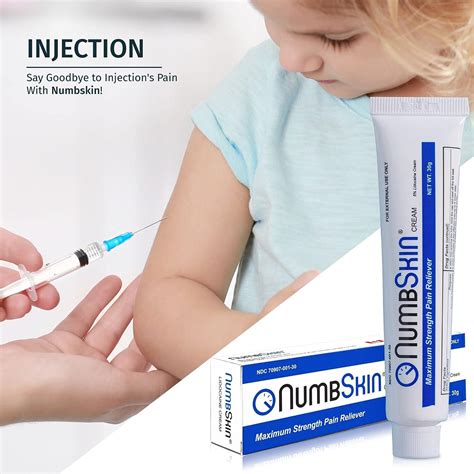 Numbskin Lidocaine Numbing Cream Maximum Strength Pain Relief For