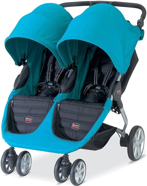 Britax B Agile Double Stroller Peacock Stroller Britax Double