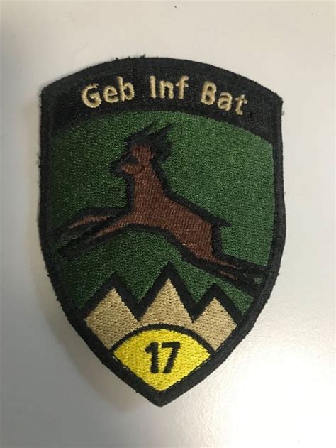 Badge Geb Inf Bat Schweizer Armee Kaufen Auf Ricardo