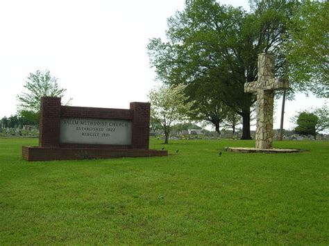 Salem United Methodist Church Cemetery In Albemarle North Carolina