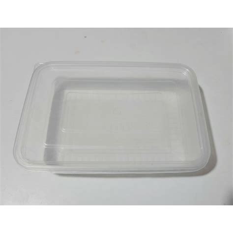 Sale 500ml Microwavable Rectangular Container Shopee Philippines