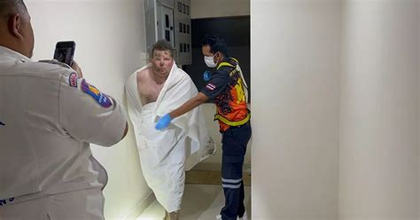 Naked British Tourist Rescued After Falling From Hotel Balcony Covered In Excrement World News