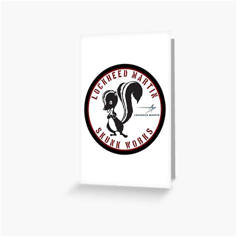 "SKUNK WORKS LOGO" Greeting Card for Sale by HoffmanGraphics | Redbubble