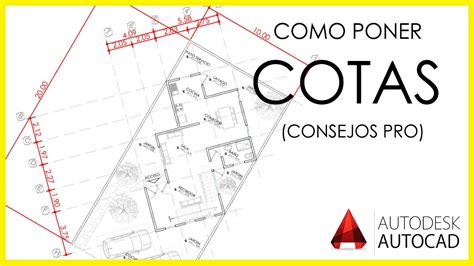 AUTOCAD Como Acotar Planos Con Diagonales YouTube