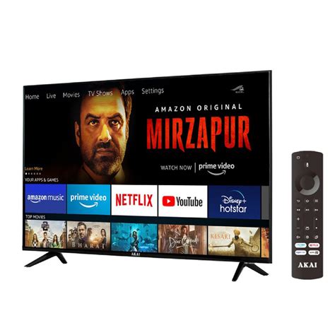 Akai Amazon Fire Tv Edition Smart Led Tv Series Launched In India