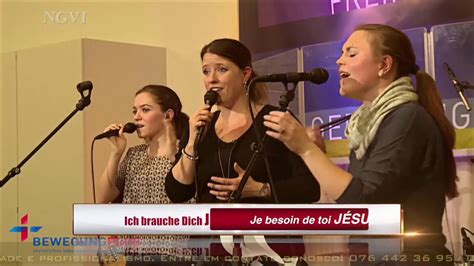 BewegungplusBurgdorf Lobpreis Jesus Ich Brauche Dich NGOMAVIDEO