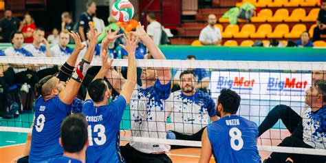 Europei Di Sitting Volley L Italia Cede Alla Bosnia Nei Quarti