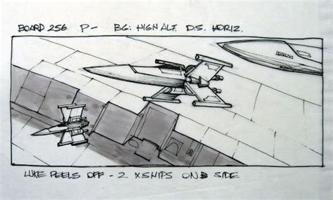 Original Star Wars Storyboard Art