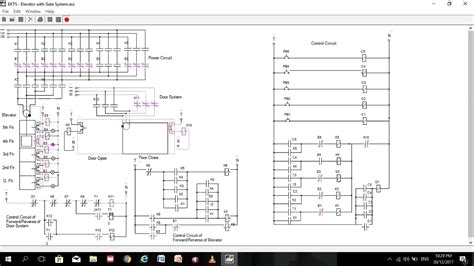 Elevator Logic Circuit Diagram Total Circuit Architecture Of